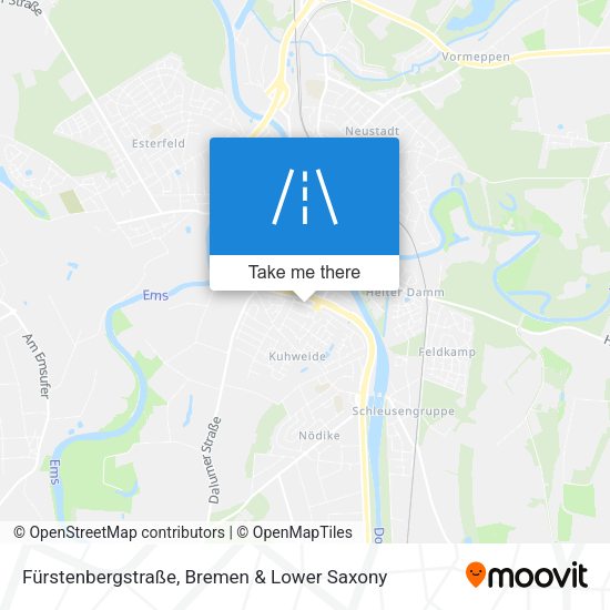 Fürstenbergstraße map