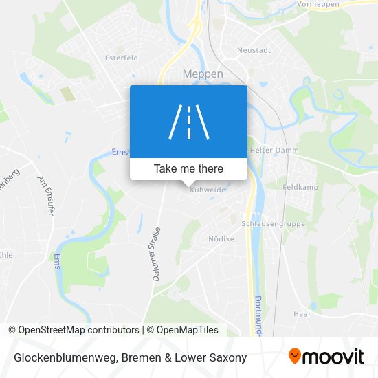 Glockenblumenweg map