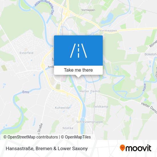 Hansastraße map