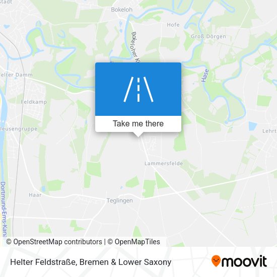 Helter Feldstraße map