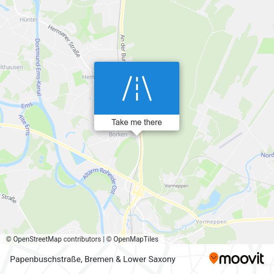 Papenbuschstraße map
