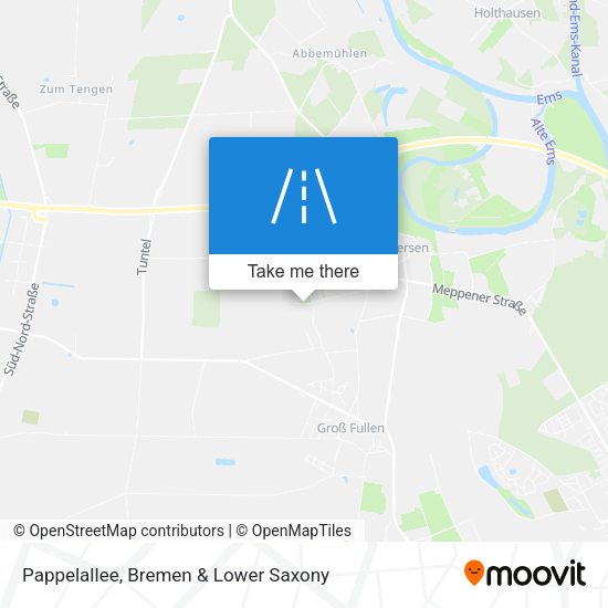 Pappelallee map