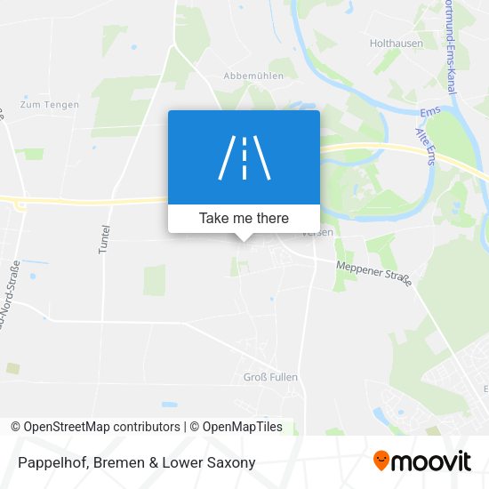 Pappelhof map