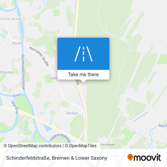 Schinderfeldstraße map