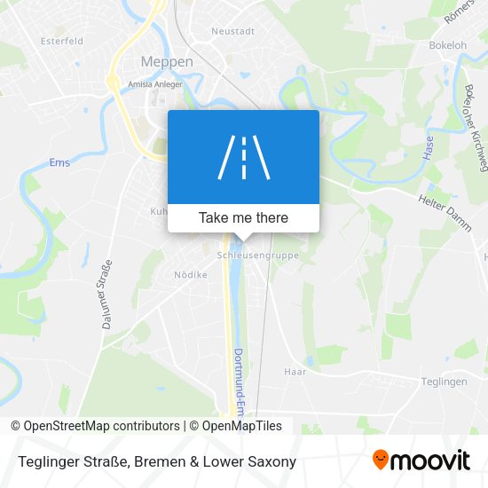 Teglinger Straße map