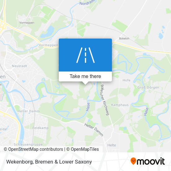 Wekenborg map