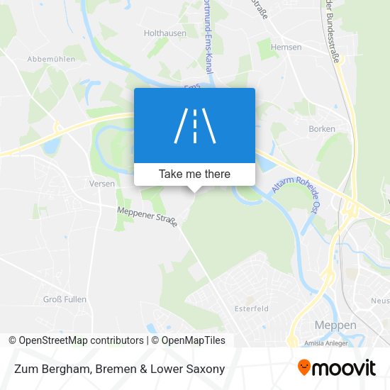 Zum Bergham map