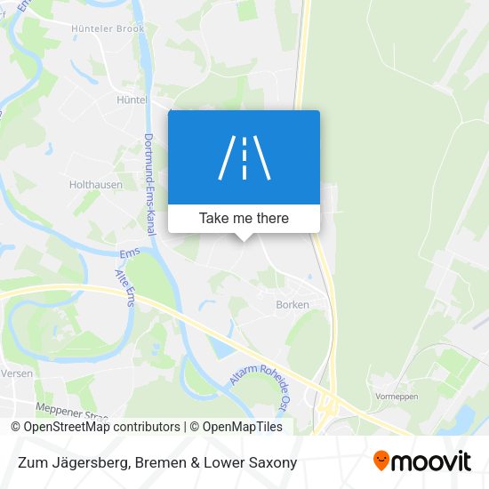 Zum Jägersberg map