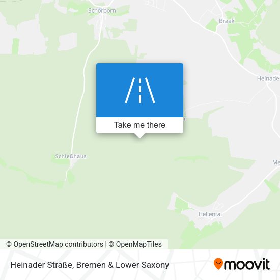 Heinader Straße map