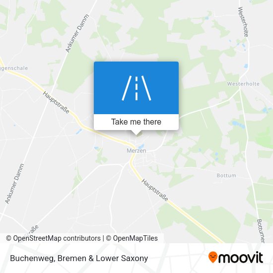 Buchenweg map