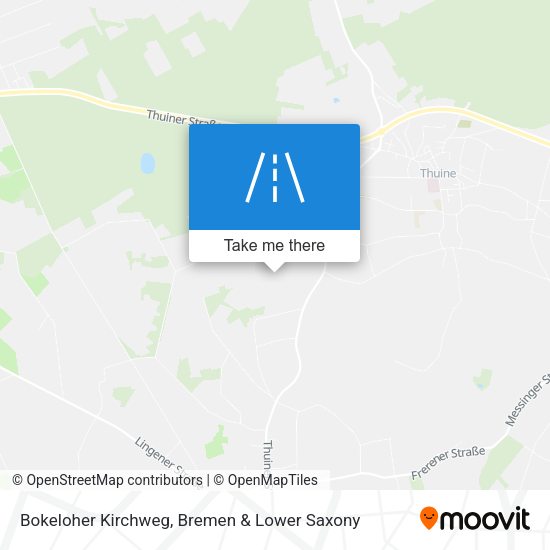 Bokeloher Kirchweg map