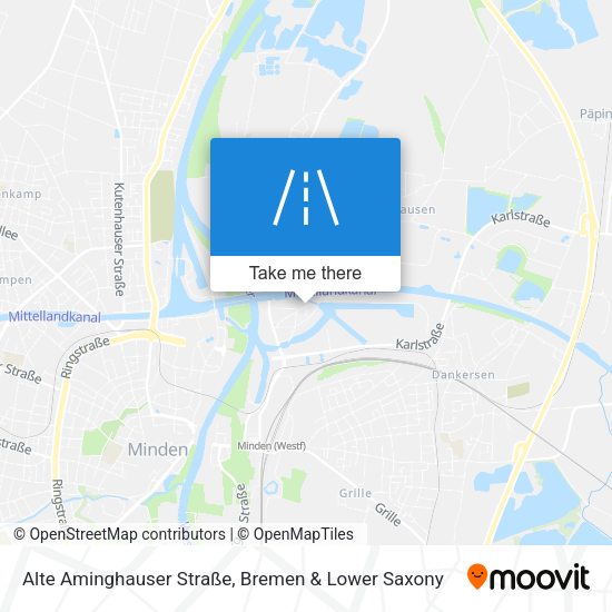 Alte Aminghauser Straße map