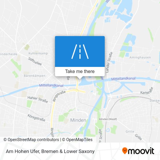 Am Hohen Ufer map