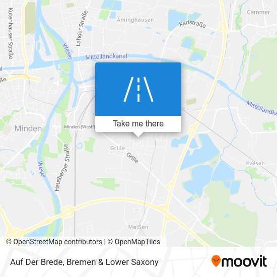 Auf Der Brede map