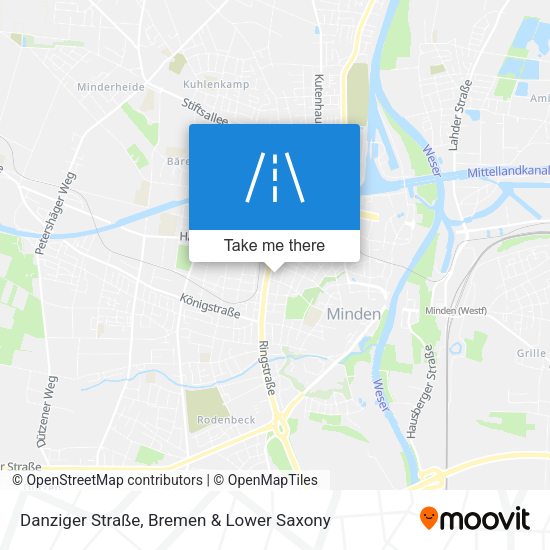 Danziger Straße map