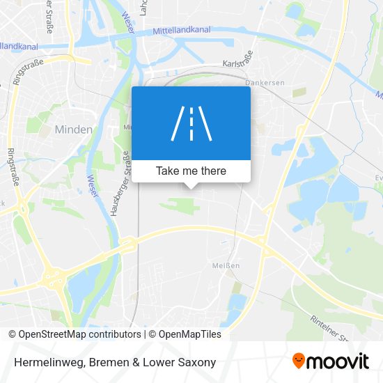 Hermelinweg map