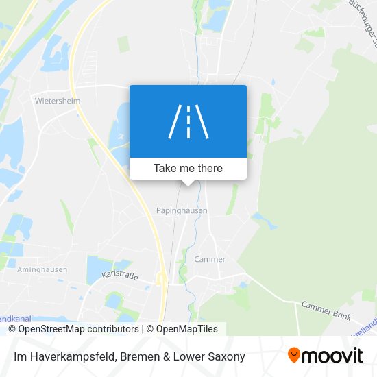 Im Haverkampsfeld map