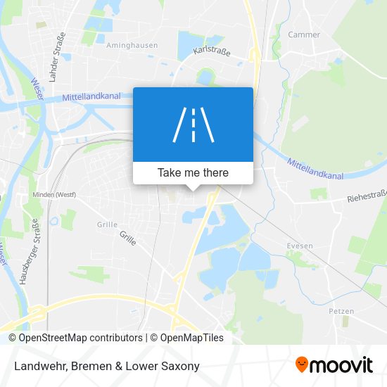 Landwehr map