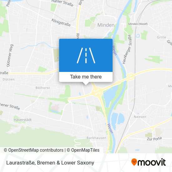 Laurastraße map