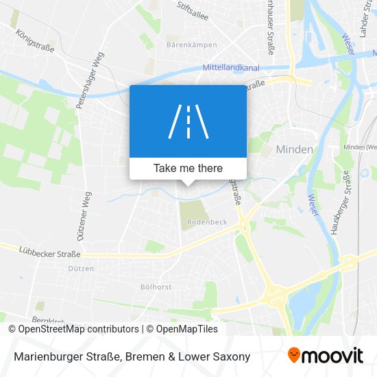 Marienburger Straße map