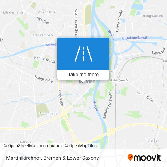 Martinikirchhof map