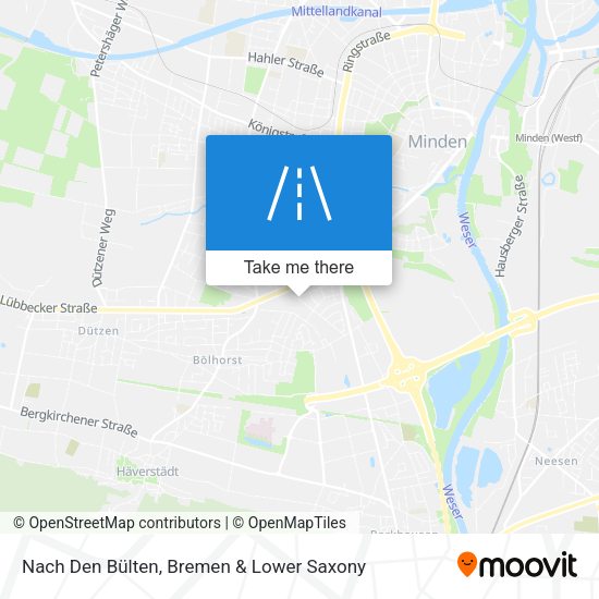 Nach Den Bülten map