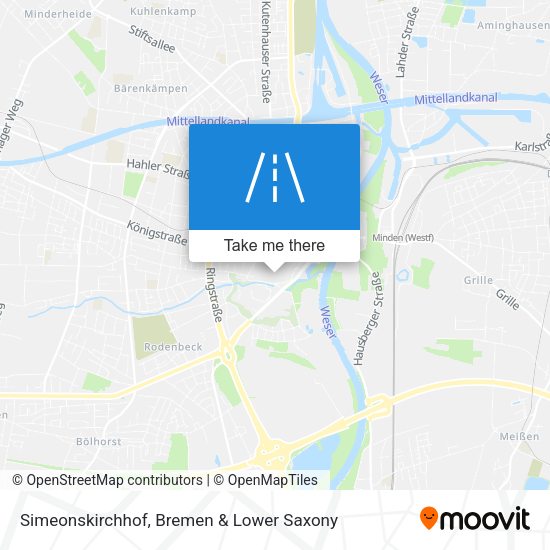 Simeonskirchhof map