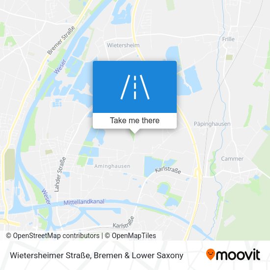 Wietersheimer Straße map