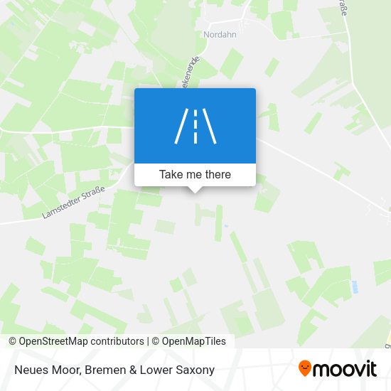 Neues Moor map