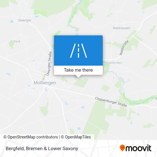 Bergfeld map