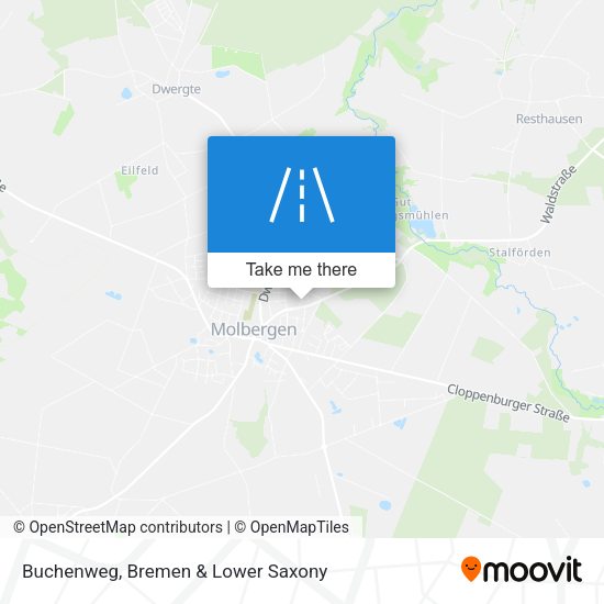 Buchenweg map