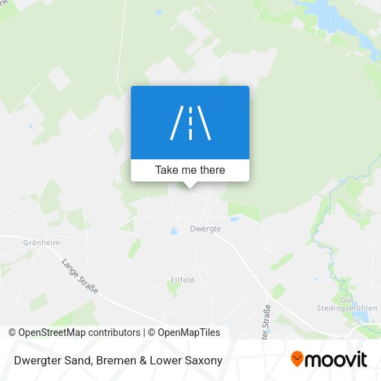 Dwergter Sand map