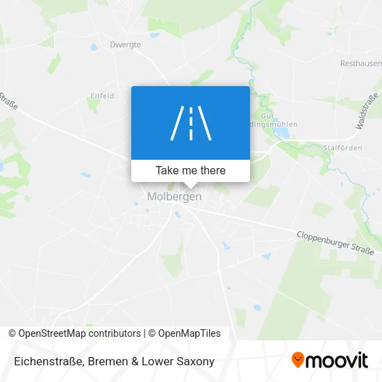 Карта Eichenstraße