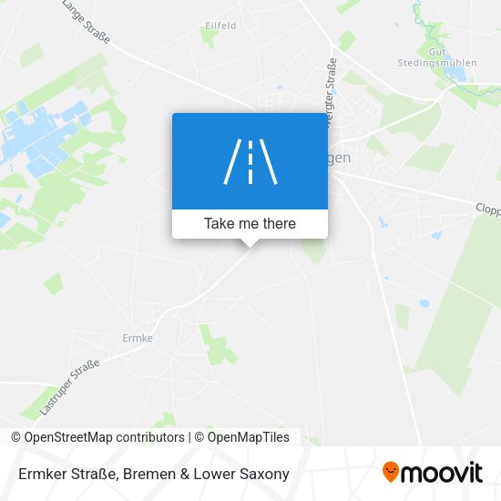 Ermker Straße map