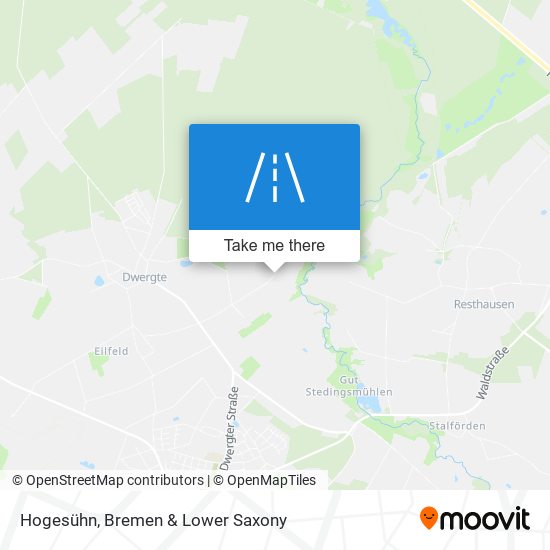 Hogesühn map