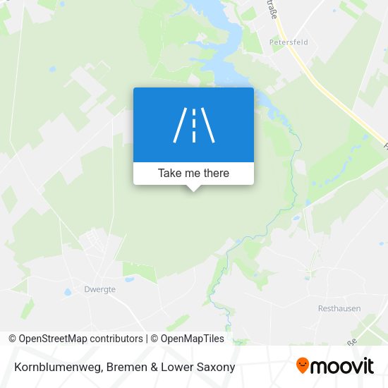 Kornblumenweg map