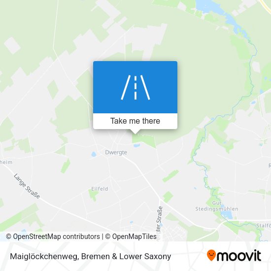 Maiglöckchenweg map