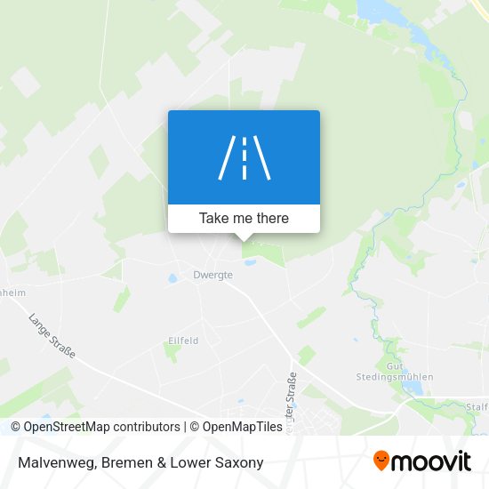 Malvenweg map