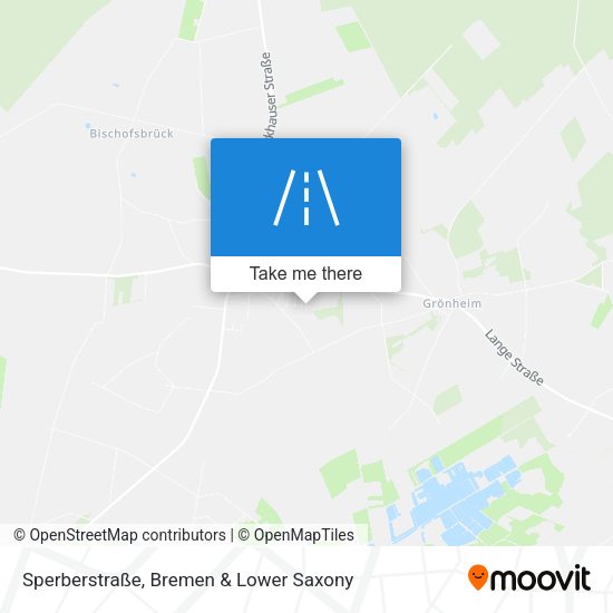Sperberstraße map