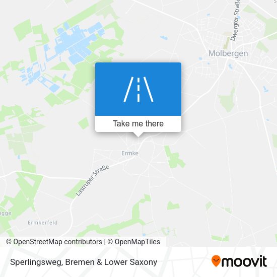 Sperlingsweg map