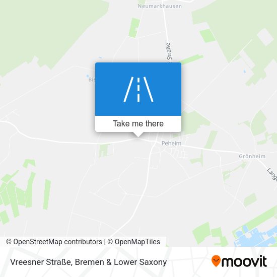 Vreesner Straße map
