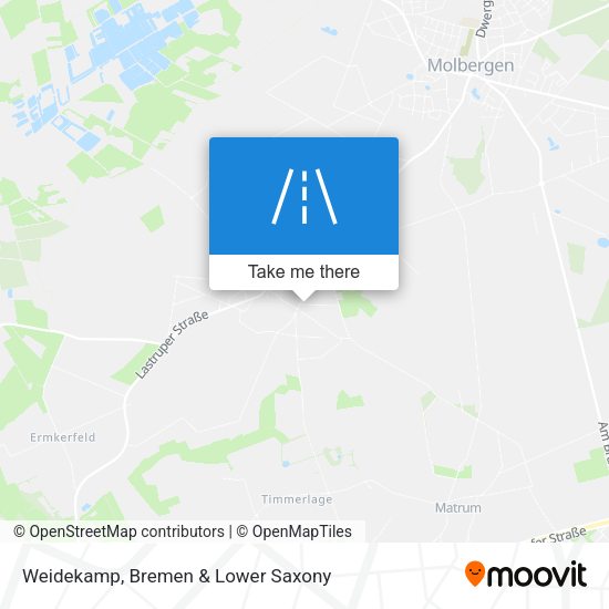 Weidekamp map