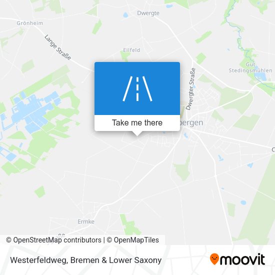 Westerfeldweg map