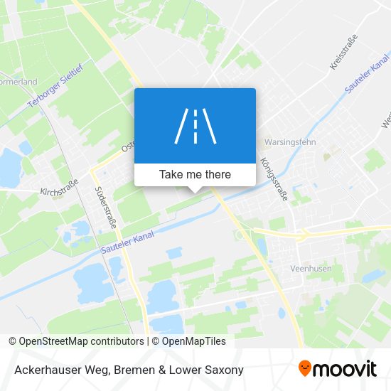 Ackerhauser Weg map