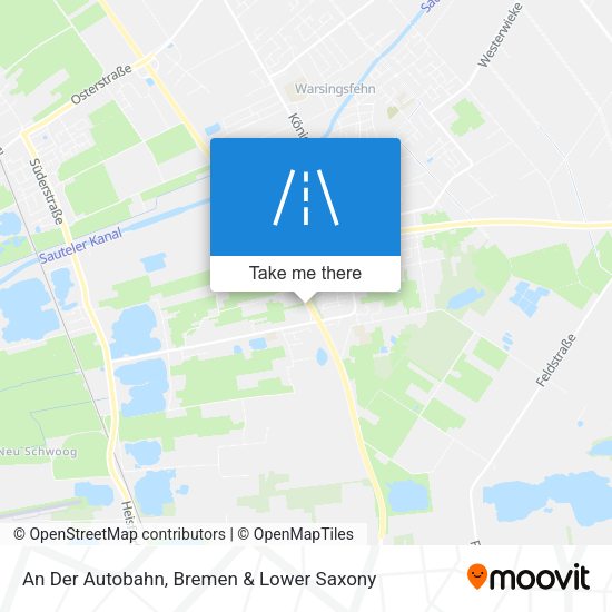 An Der Autobahn map