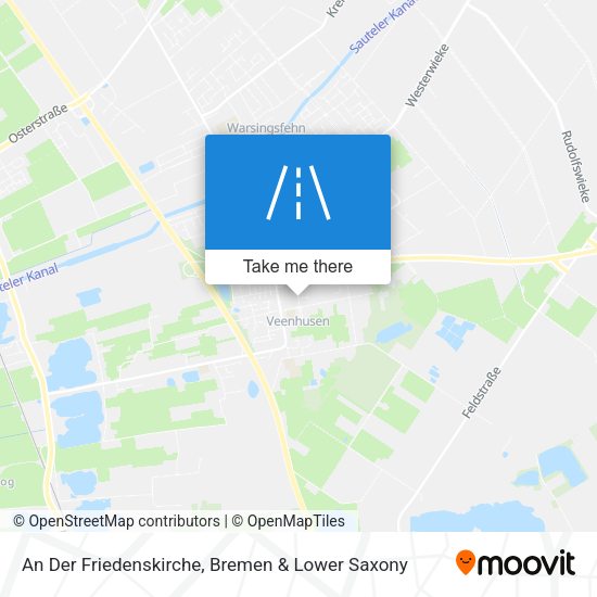 An Der Friedenskirche map