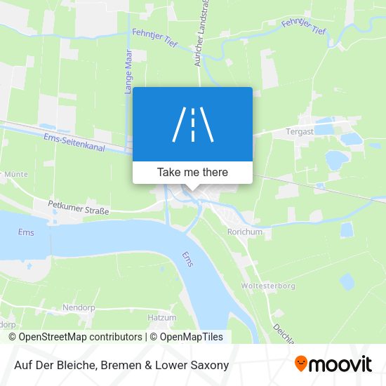 Auf Der Bleiche map