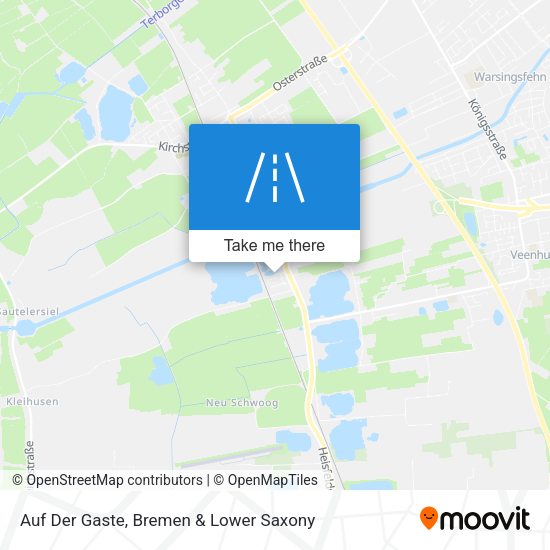 Auf Der Gaste map