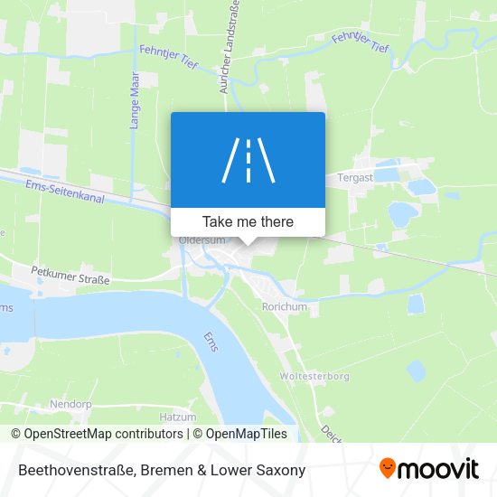 Beethovenstraße map