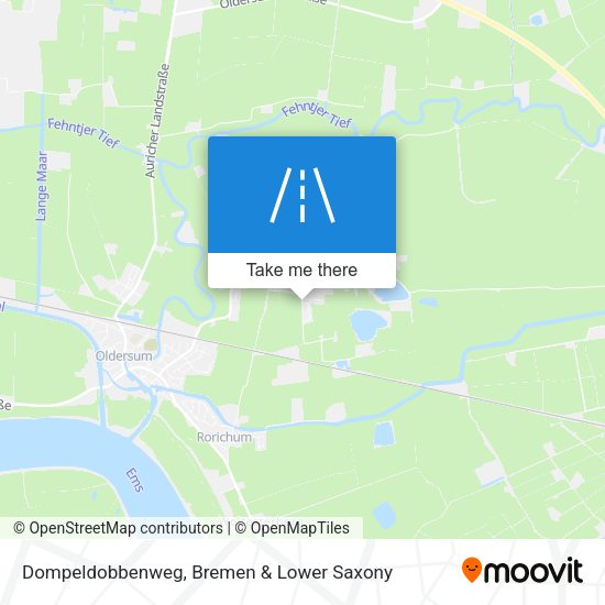 Dompeldobbenweg map
